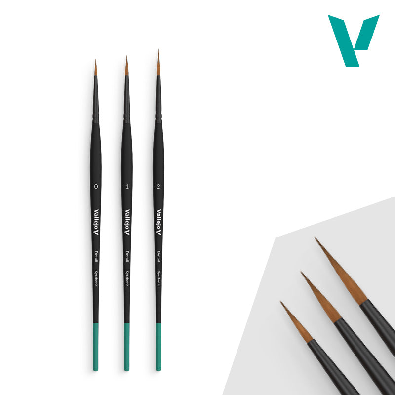 Vallejo: Detail - Design Set - Synthetic Fibers (Sizes 0, 1 & 2)