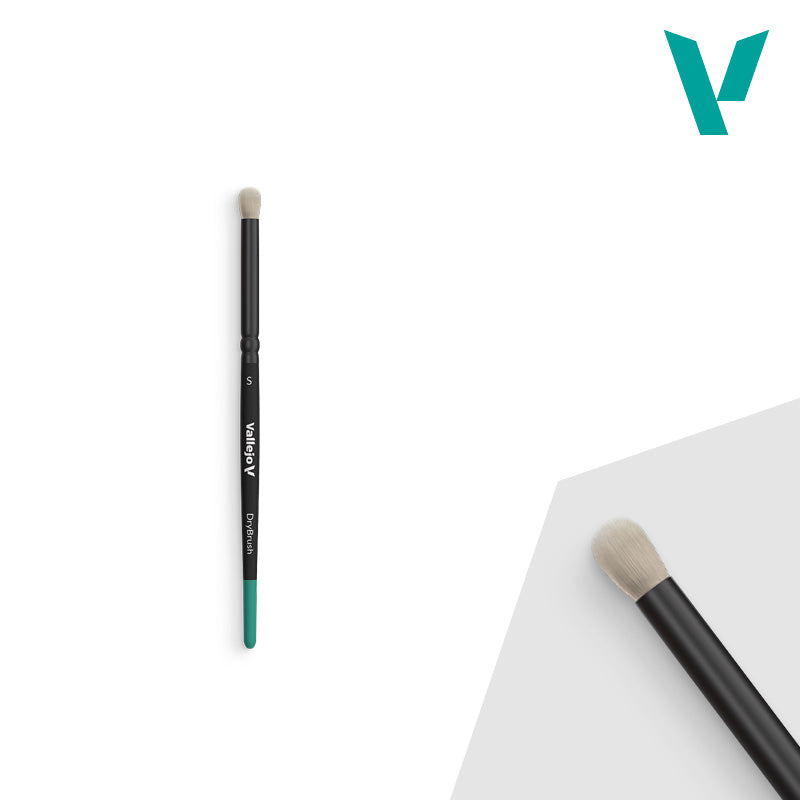 Vallejo: Dry Brush - Natural Hair - Small
