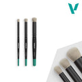 Vallejo: Dry Brush Set - Natural Hair (S, M & L)