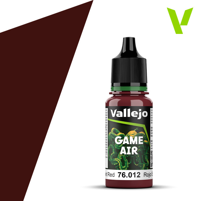 Vallejo: Game Air 012 - Scarlet Red (18ml)