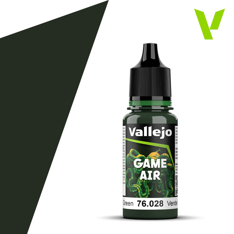 Vallejo: Game Air 028 - Dark Green (18ml)