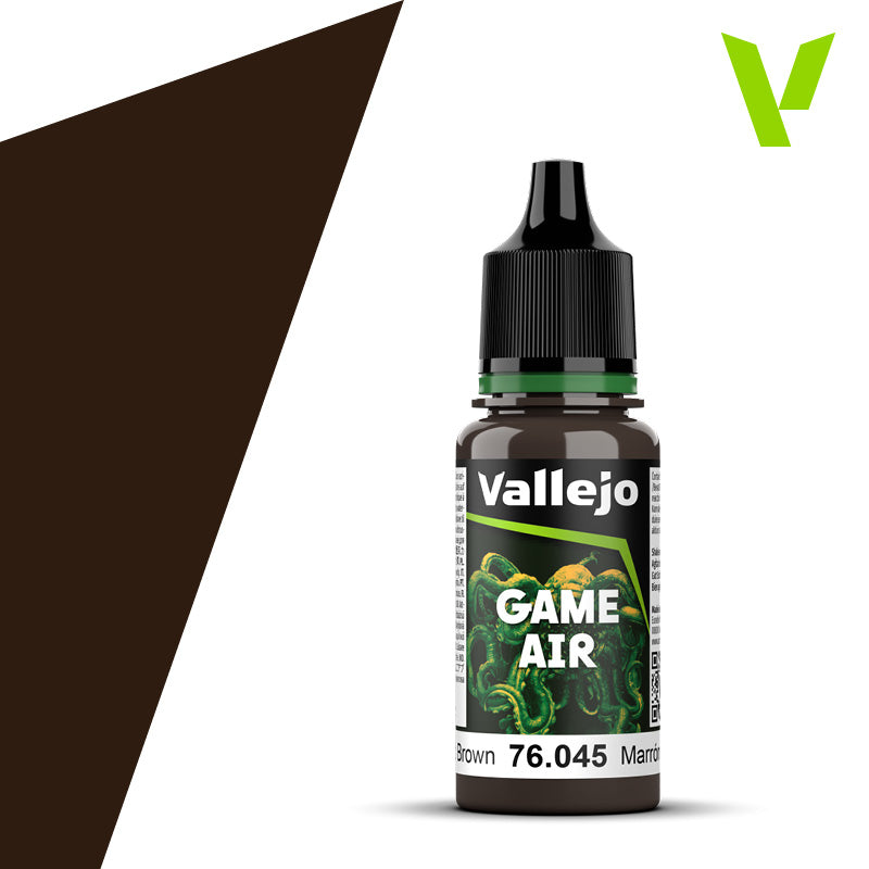 Vallejo: Game Air 045 - Charred Brown (18ml)