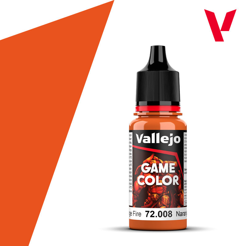 Vallejo: Game Color 008 Orange Fire (18ml)