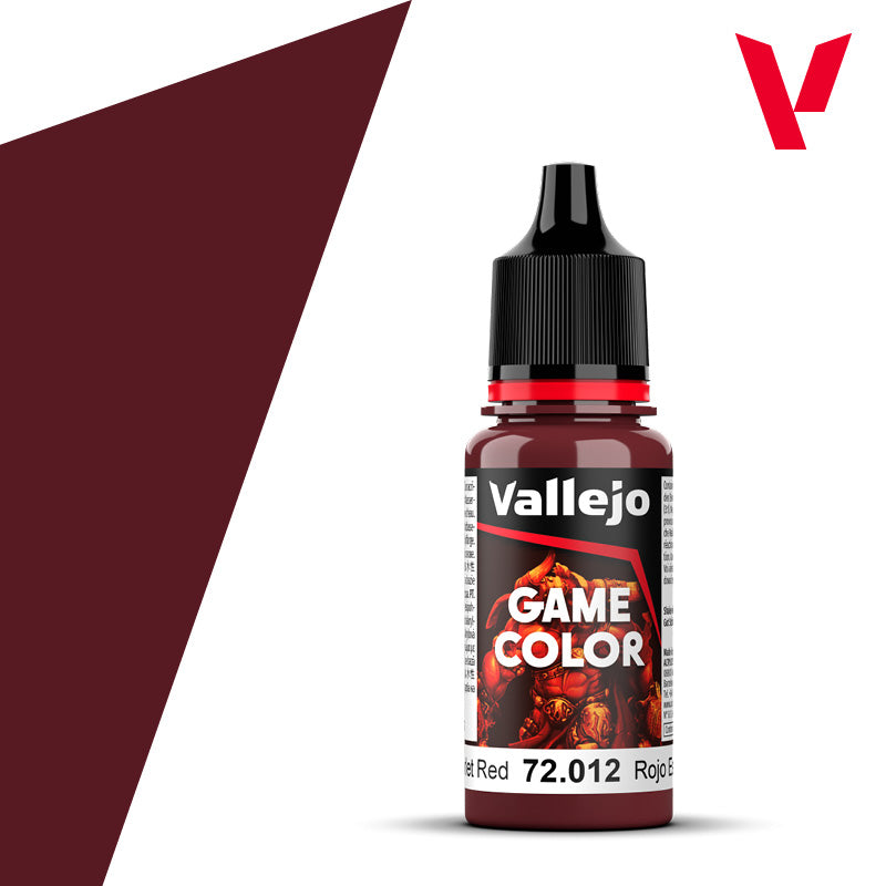 Vallejo: Game Color 012 Scarlett Red (18ml)