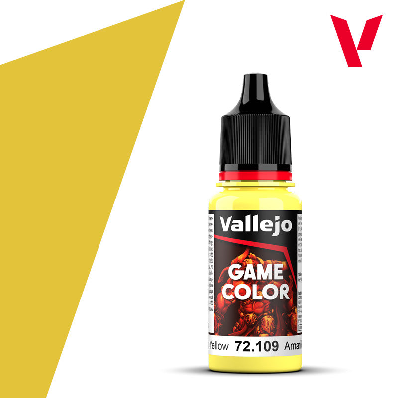 Vallejo: Game Color 109 Toxic Yellow (18ml)