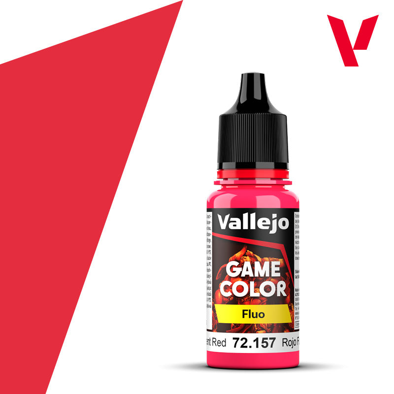 Vallejo: Game Color 157 Fluorescent Red (18ml)