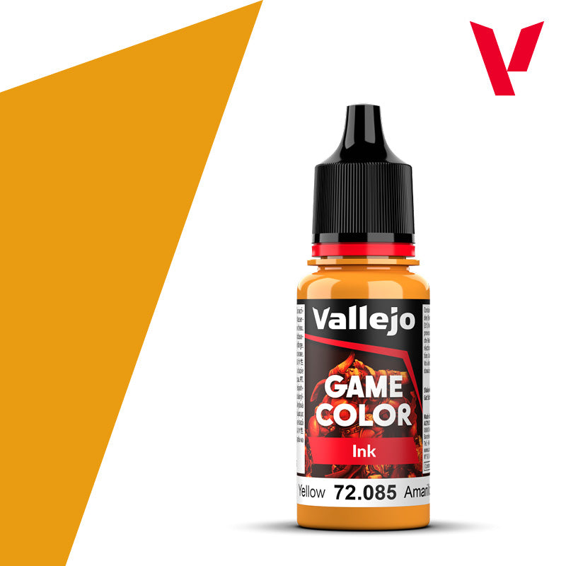Vallejo: Game Color 085 Yellow Ink (18ml)