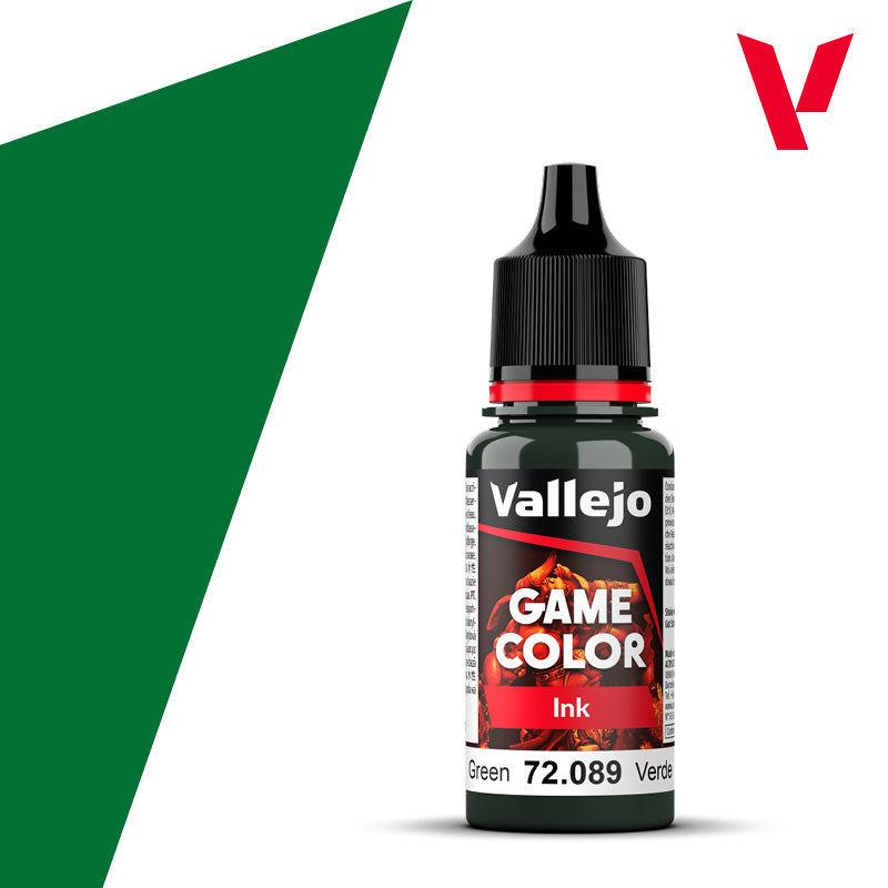 Vallejo: Game Color 089 Green Ink (18ml)