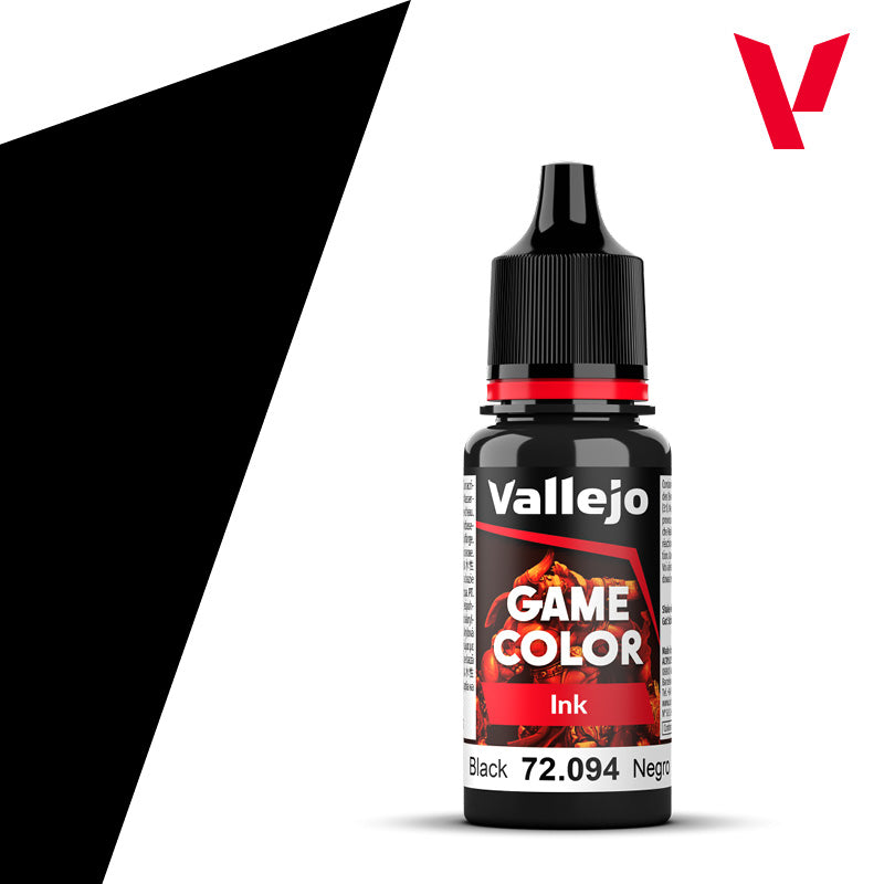 Vallejo: Game Color 094 Black Ink (18ml)