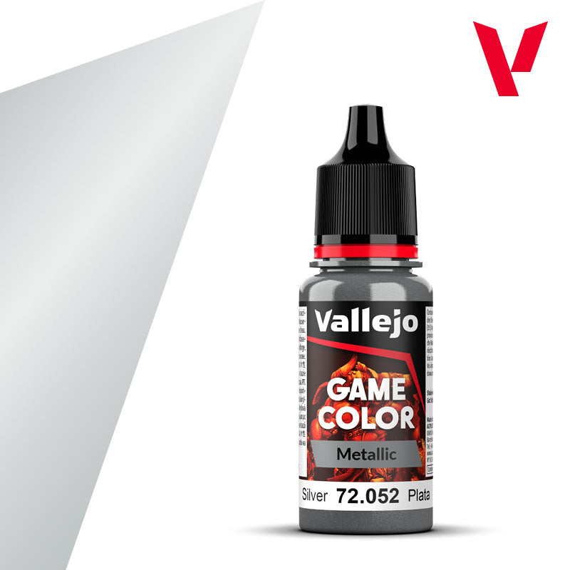Vallejo: Game Color 052 Silver (18ml)