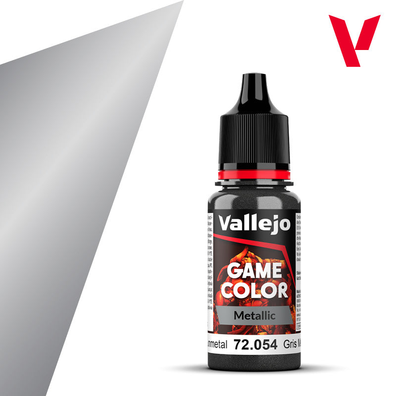 Vallejo: Game Color 054 Dark Gunmetal (18ml)