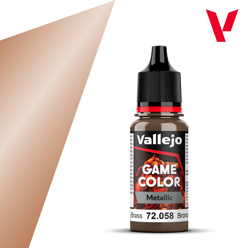 Vallejo: Game Color 058 Brassy Brass (18ml)