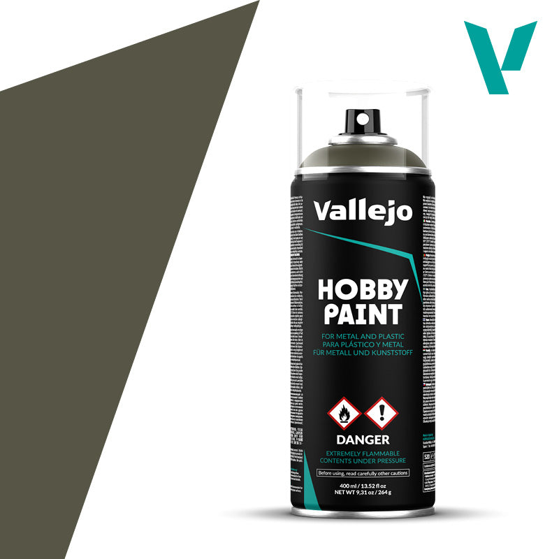 Vallejo: Aerosol AFV Color Primer - Russian Green 4BO (400ml)