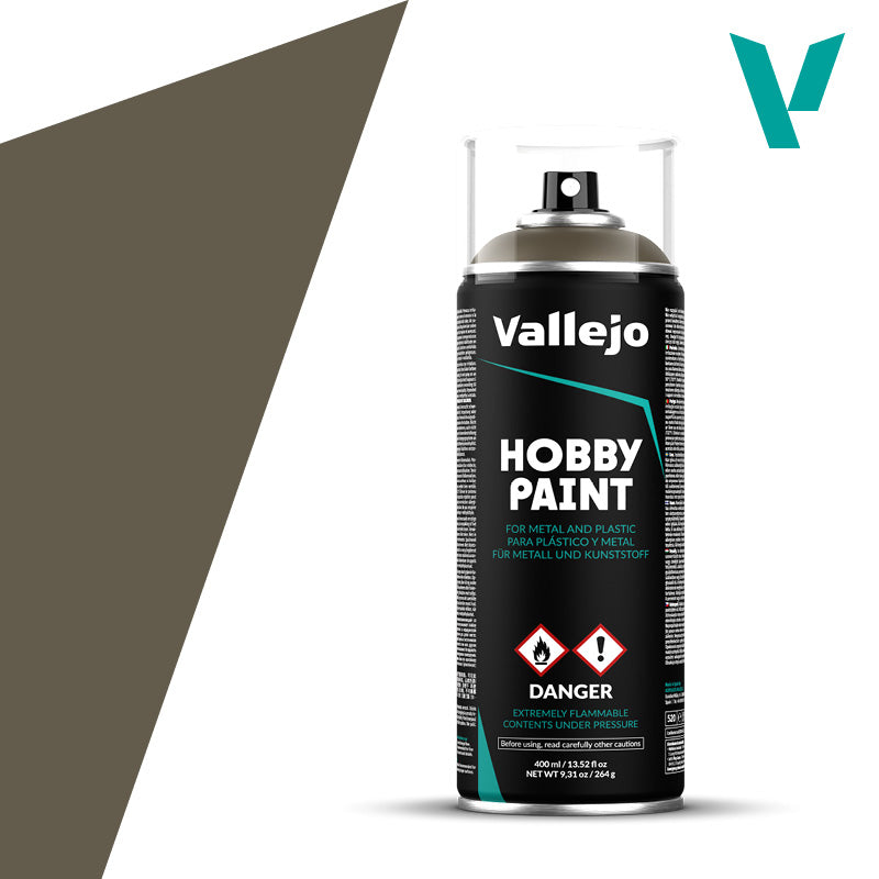 Vallejo: Aerosol AFV Color Primer - US Olive Drab (400ml)