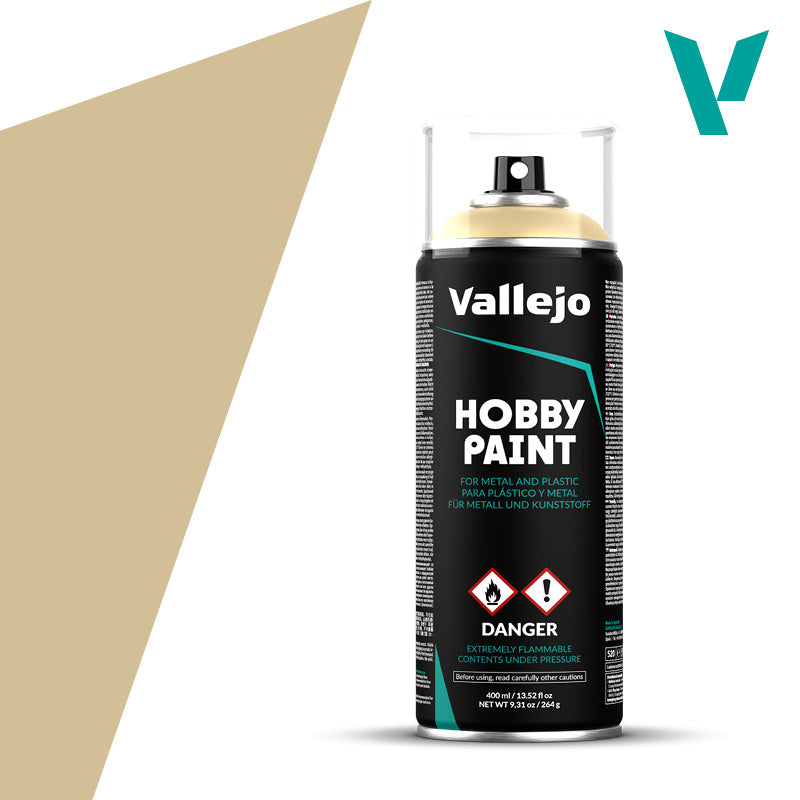 Vallejo: Aerosol Fantasy Color Primer - Bonewhite (400ml)