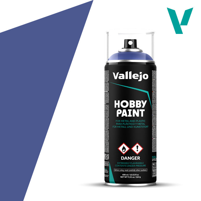 Vallejo: Aerosol Fantasy Color Primer - Ultramarine Blue (400ml)