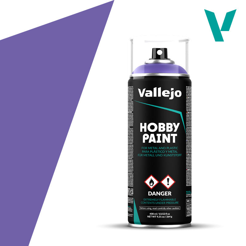 Vallejo: Aerosol Fantasy Color Primer - Alien Purple (400ml)
