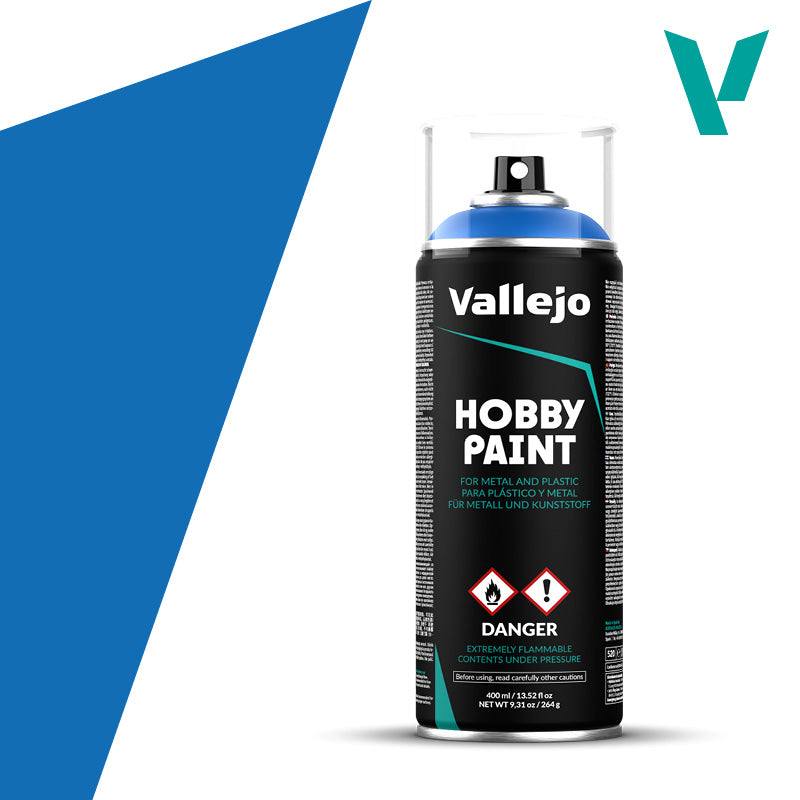 Vallejo: Aerosol Fantasy Color Primer - Magic Blue (400ml)