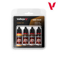 Vallejo: Game Color Set Leather 4x (18ml)