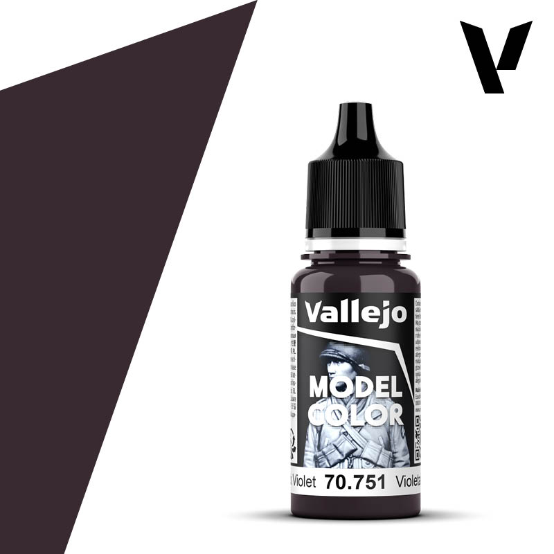 Vallejo: Model Color 054 - Black Violet (18ml)