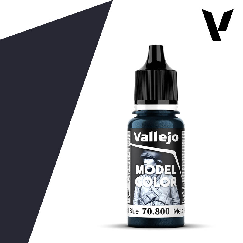 Vallejo: Model Color 204 - Gunmetal Blue (18ml)