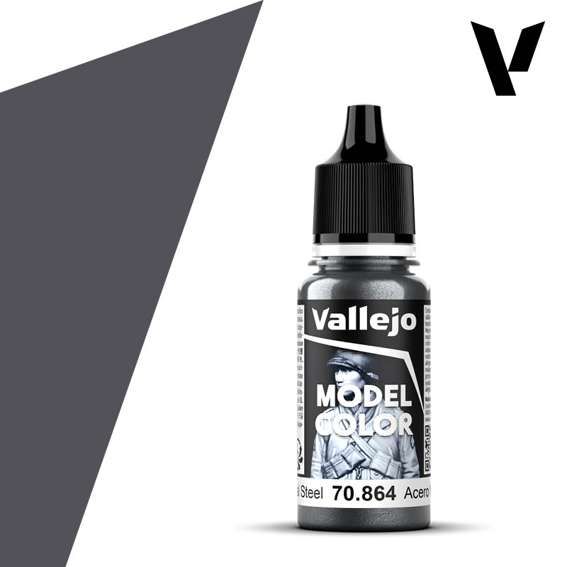 Vallejo: Model Color Natural Steel (18ml)
