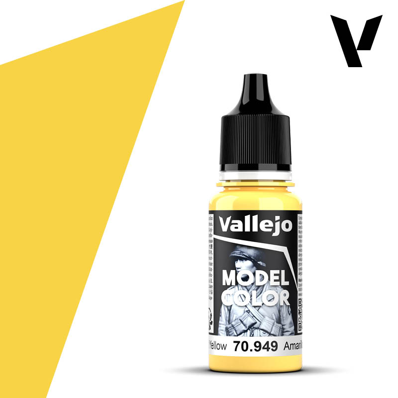 Vallejo: Model Color 024 - Light Yellow (18ml)