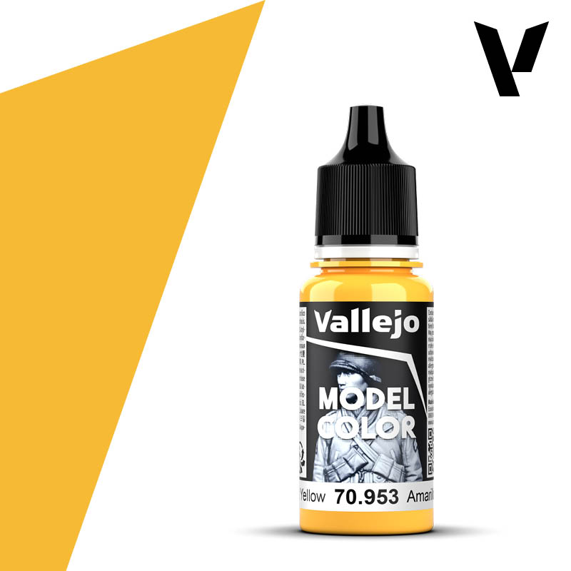 Vallejo: Model Color Flat Yellow (18ml)