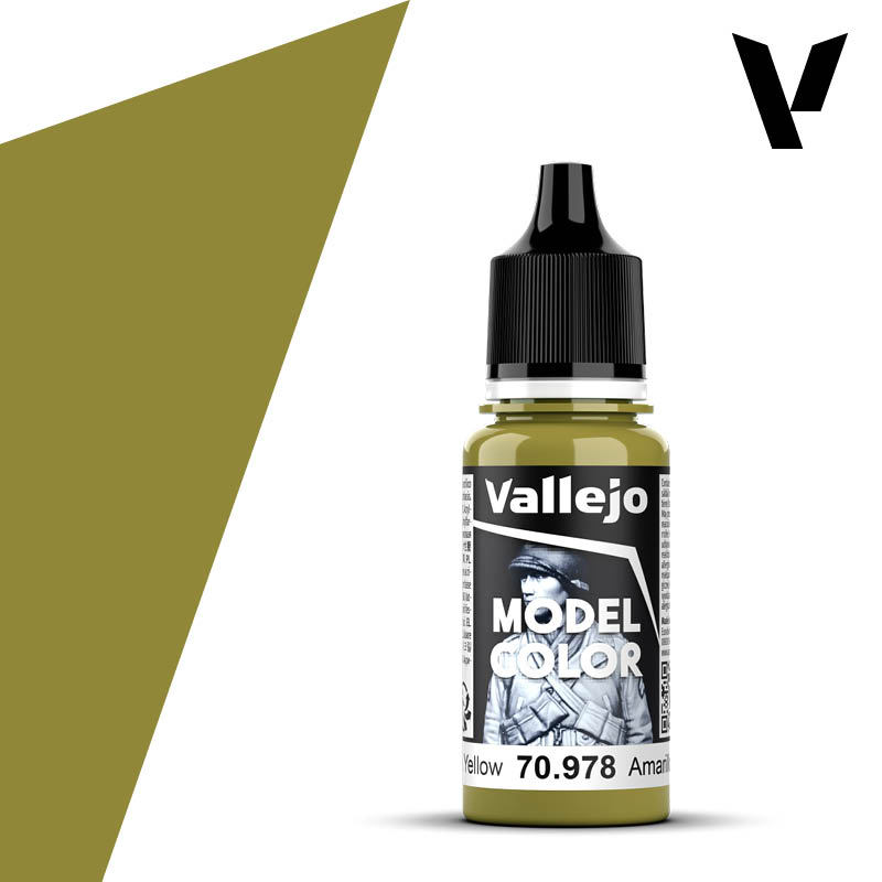 Vallejo: Model Color 120 - Dark Yellow (18ml)