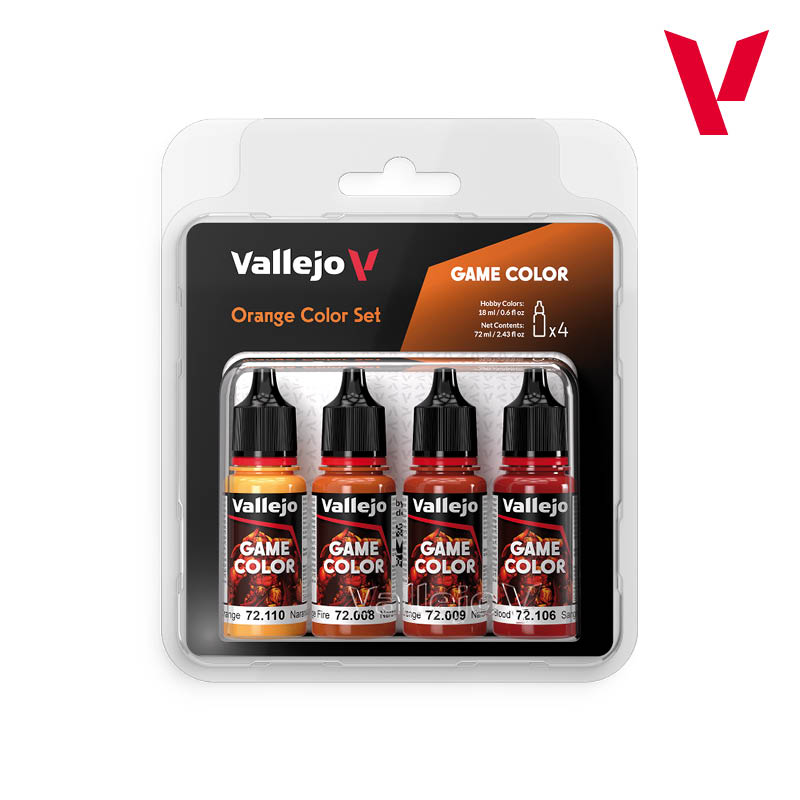 Vallejo: Game Color Set Orange 4x (18ml)
