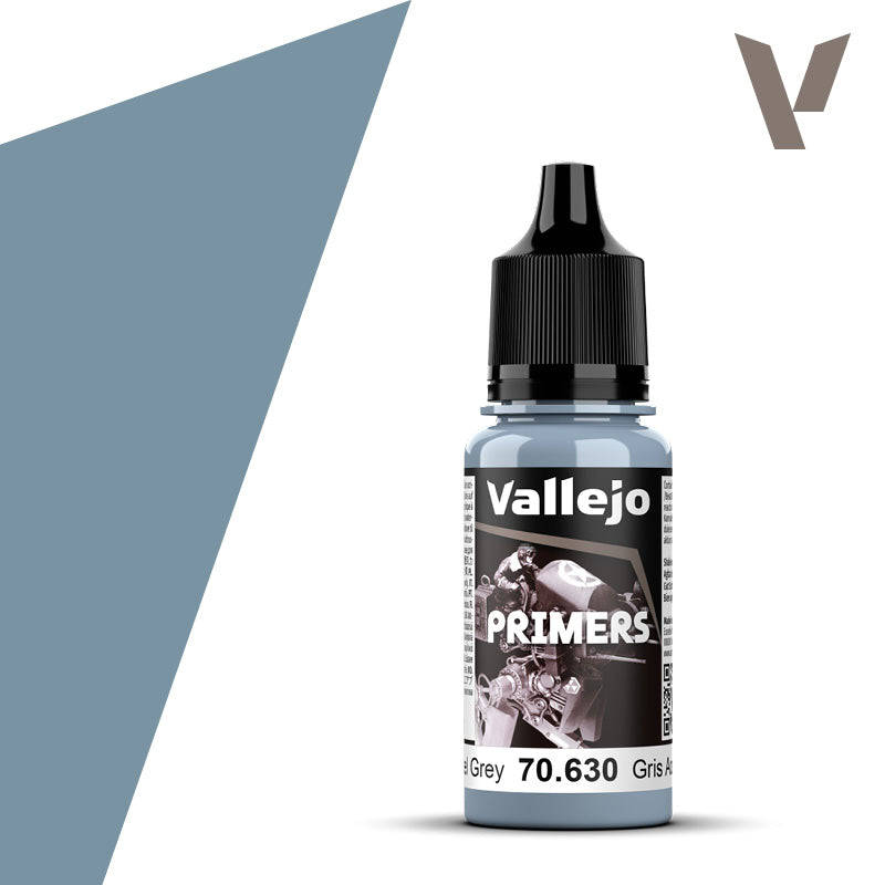 Vallejo: Primer 630 - Steel Grey (18ml)