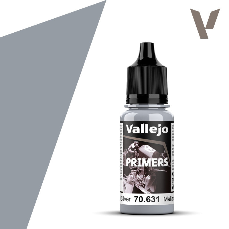 Vallejo: Primer 631 - Chainmail Silver (18ml)