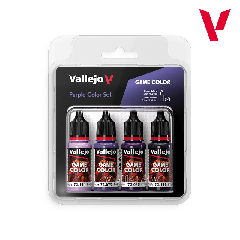 Vallejo: Game Color Set Purple 4x (18ml)