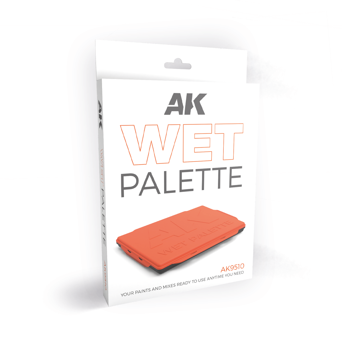 AK Interactive: Wet Palette (Includes 40 Papers Sheets + 2 Wipes)