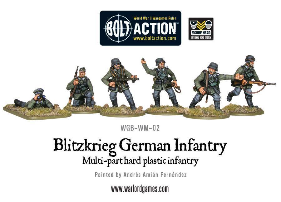 Bolt Action: Blitzkrieg German Infantry (Plastic Boxed Set) - product image 5