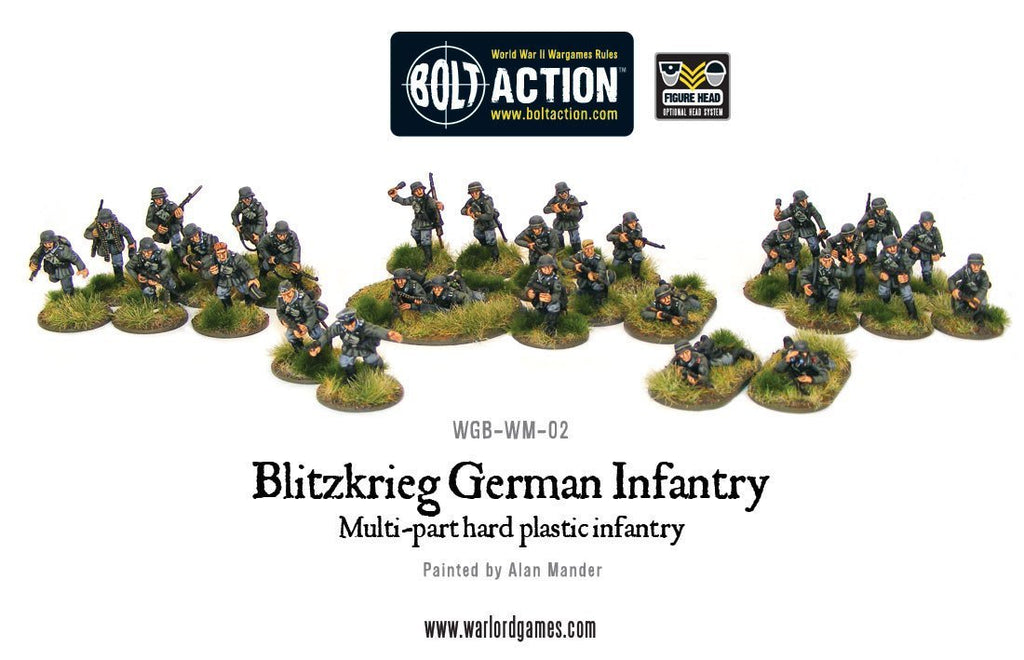 Bolt Action: Blitzkrieg German Infantry (Plastic Boxed Set) - product image 4